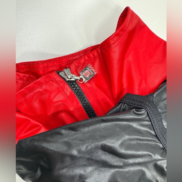 Squadra Wind Cycling Vest Sram Time Sport Pedal Team Black USA MADE 1740 Zip L - Picture 15 of 16